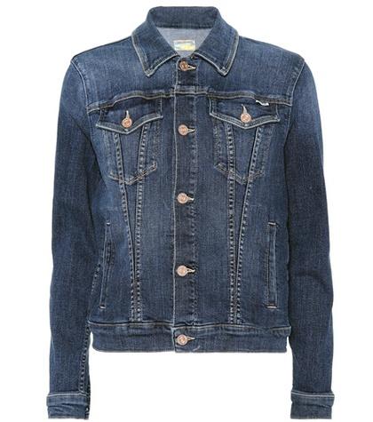 Victoria Victoria Beckham Pocket Bruiser Denim Jacket