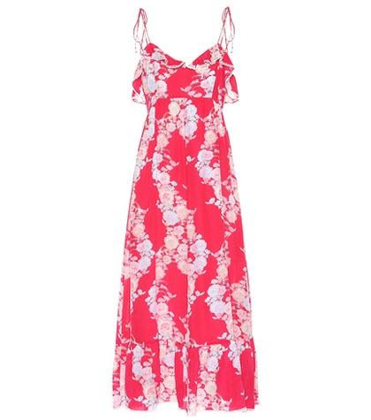 Athena Procopiou Heartbeats Silk Maxi Dress
