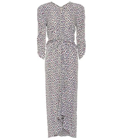 Isabel Marant Albi Printed Silk Dress