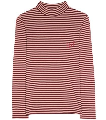 Burberry Elfie Striped Cotton Top