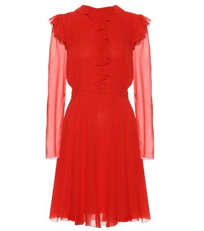 Giambattista Valli Ruffled Silk-chiffon Dress
