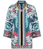 Mary Katrantzou Printed Silk Shirt