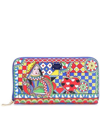 Dolce & Gabbana Zip-around Leather Wallet