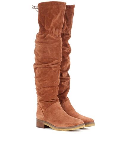 See By Chlo Suede Over-the-knee Boots