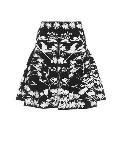 Alexander Mcqueen Floral Skirt