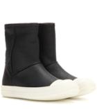 Rick Owens Leather Boots
