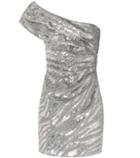 Alexander Mcqueen Sequinned Wool Dress