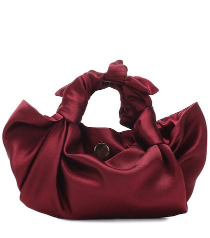 Attico The Ascot Satin Tote