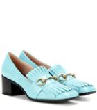 Stouls Leather Loafer Pumps