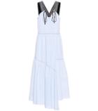 Dorothee Schumacher Striped Cotton-blend Midi Dress