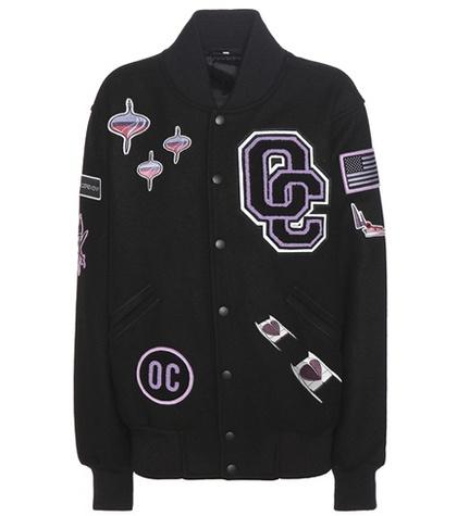 Francesco Russo Wool-blend Embellished Bomber Jacket