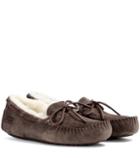 7 For All Mankind Dakota Shearling-lined Moccasins