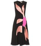 Agnona Ilia Crêpe And Satin Dress
