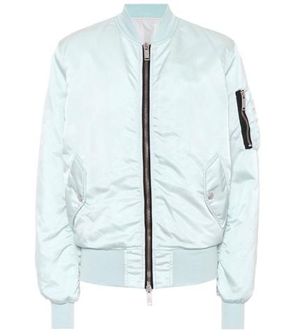 Unravel Satin Bomber Jacket