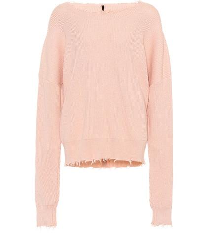 Roger Vivier Oversized Cotton And Cashmere Sweater