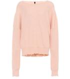 Roger Vivier Oversized Cotton And Cashmere Sweater