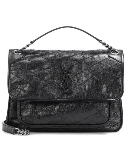 Saint Laurent Medium Niki Monogram Leather Shoulder Bag