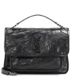 Saint Laurent Medium Niki Monogram Leather Shoulder Bag