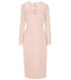 Valentino Lace-panelled Dress