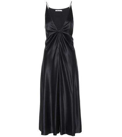 T By Alexander Wang Silk Satin Dress