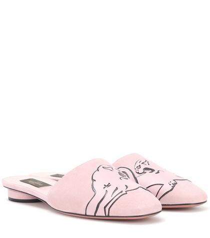 Valentino Valentino Garavani Suede Slippers