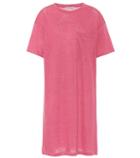 Acne Studios Saga Linen T-shirt Dress