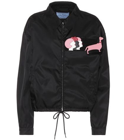 Prada Jacket With Appliqué