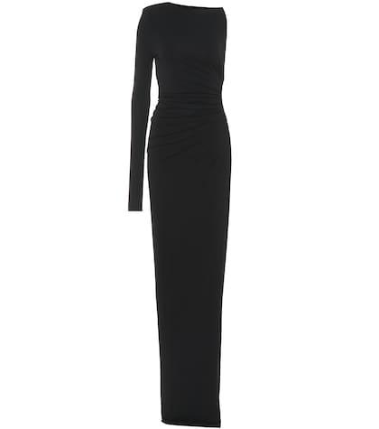 Alexandre Vauthier Stretch Jersey Asymmetric Dress