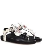 Simone Rocha Leakey Leather Sandal