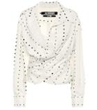 Isabel Marant La Chemise Ourika Polka-dot Top