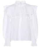 Isabel Marant, Toile Ted Ruffled Linen Blouse