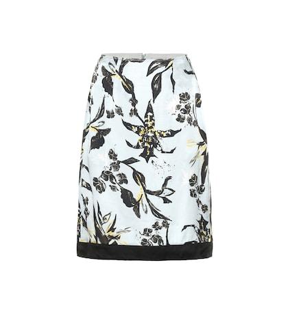 Dorothee Schumacher Tamed Florals Silk-blend Skirt