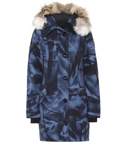Canada Goose Rossclair Fur-trimmed Down Parka