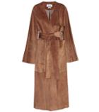 Rick Owens Suede Coat