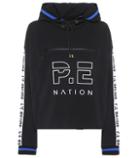 P.e Nation Blind Pass Printed Cotton Hoodie