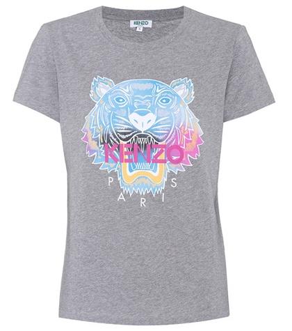 7 For All Mankind Printed Cotton T-shirt