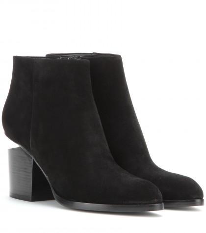 Alexander Wang Gabi Suede Ankle Boots