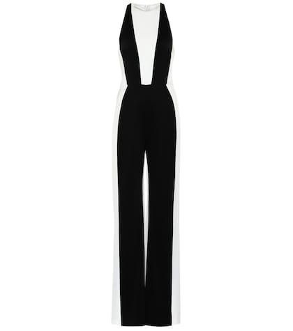 Galvan Marlene Satin Jumpsuit