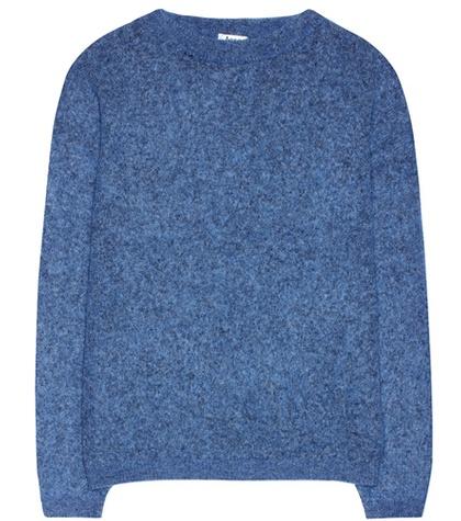 Fendi Dramatic Mohair And Wool-blend Sweater