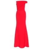 Roland Mouret Lockton Wool-crêpe Gown