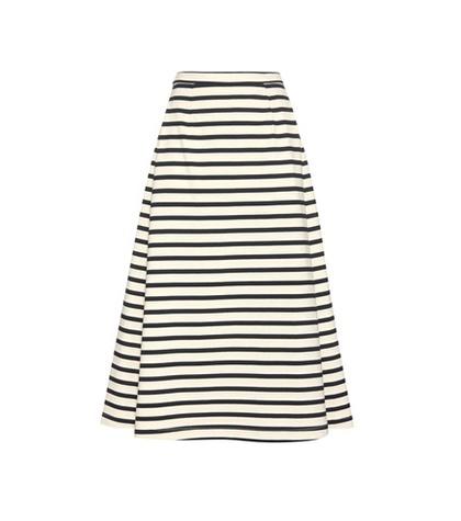 T By Alexander Wang Cotton Jersey Skirt