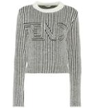 Fendi Wool And Mohair-blend Sweater