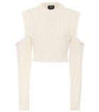 Golden Goose Deluxe Brand Wool-blend Cropped Sweater