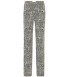 Valentino Printed Wool Trousers