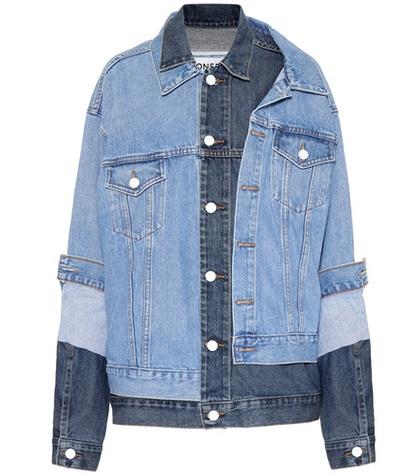 Clergerie Spliced Denim Jacket