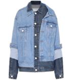 Clergerie Spliced Denim Jacket