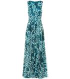Max Mara Lugano Printed Silk Dress