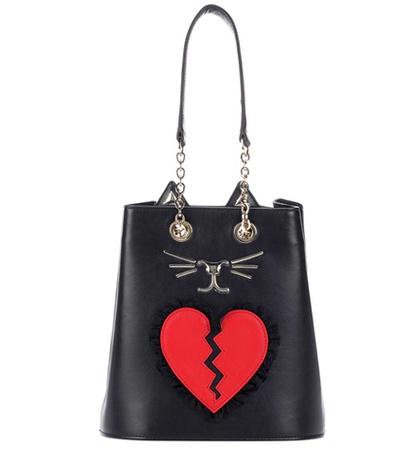 Joseph Broken Heart Feline Bucket Bag