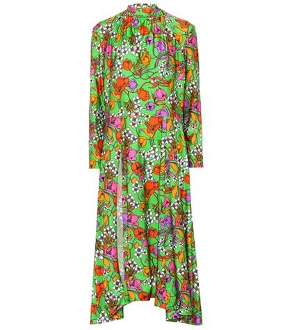 Balenciaga Floral-printed Dress