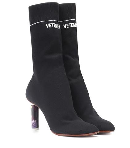 Vetements Lighter-heel Sock Ankle Boots